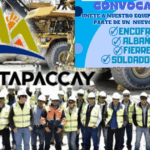 Se necesita personal para Antapaccay