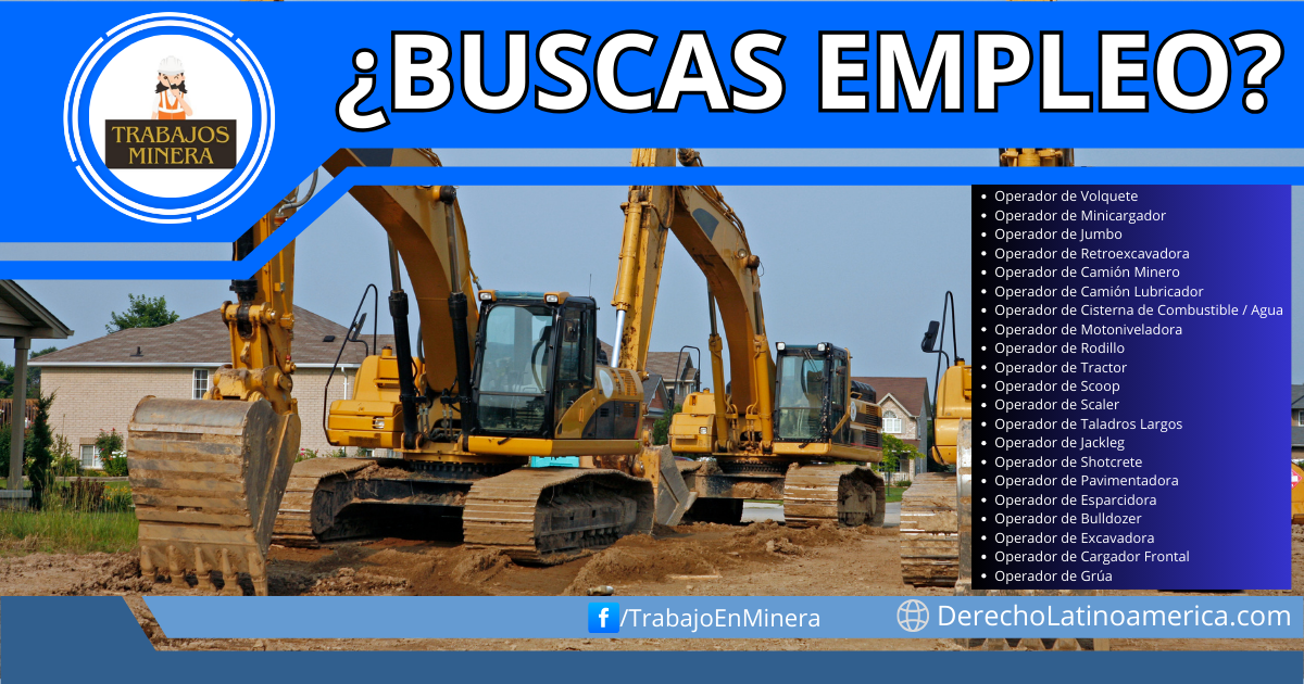 Operadores de Maquinaria Pesada