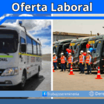 conductores para transporte de personal