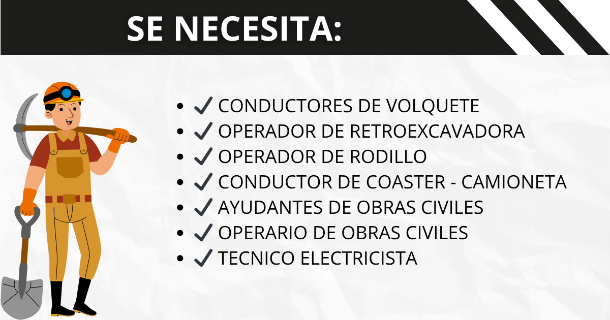 Convocatoria laboral en ECOSEMPO