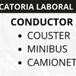 SE BUSCA CONDUCTORES