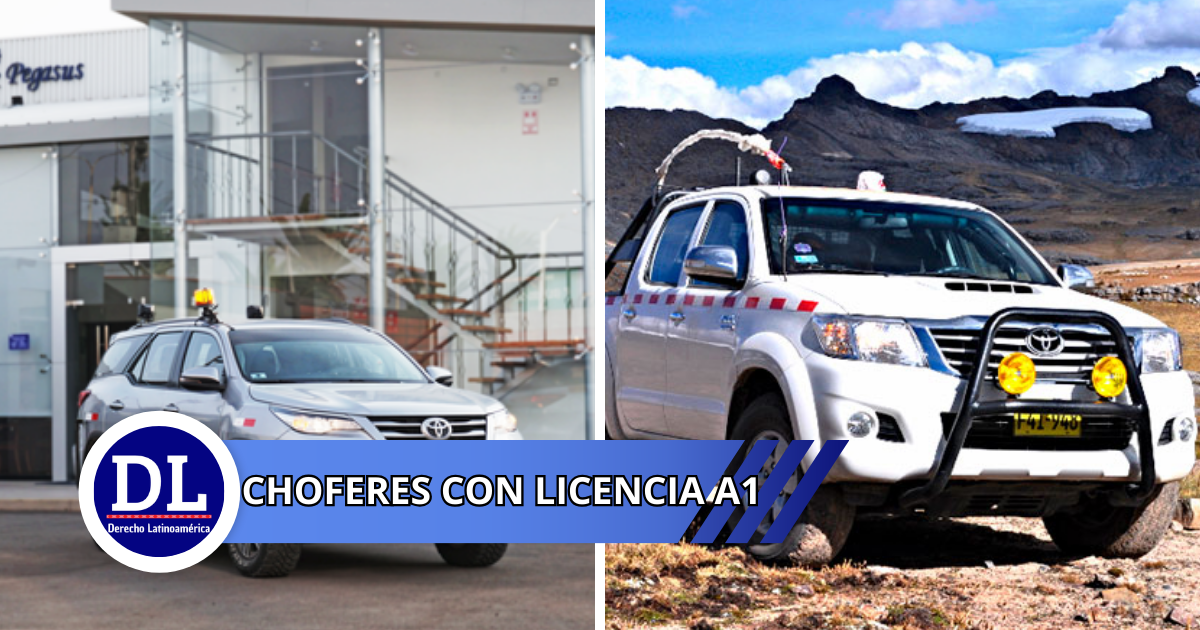 Choferes con licencia a1