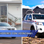 Choferes con licencia a1