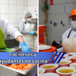 Cocineros y ayudantes de cocina