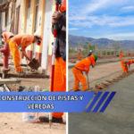construcción de pistas y veredas