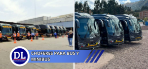 choferes para Bus y Minibus