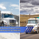 Se busca Conductores transporte de mineral