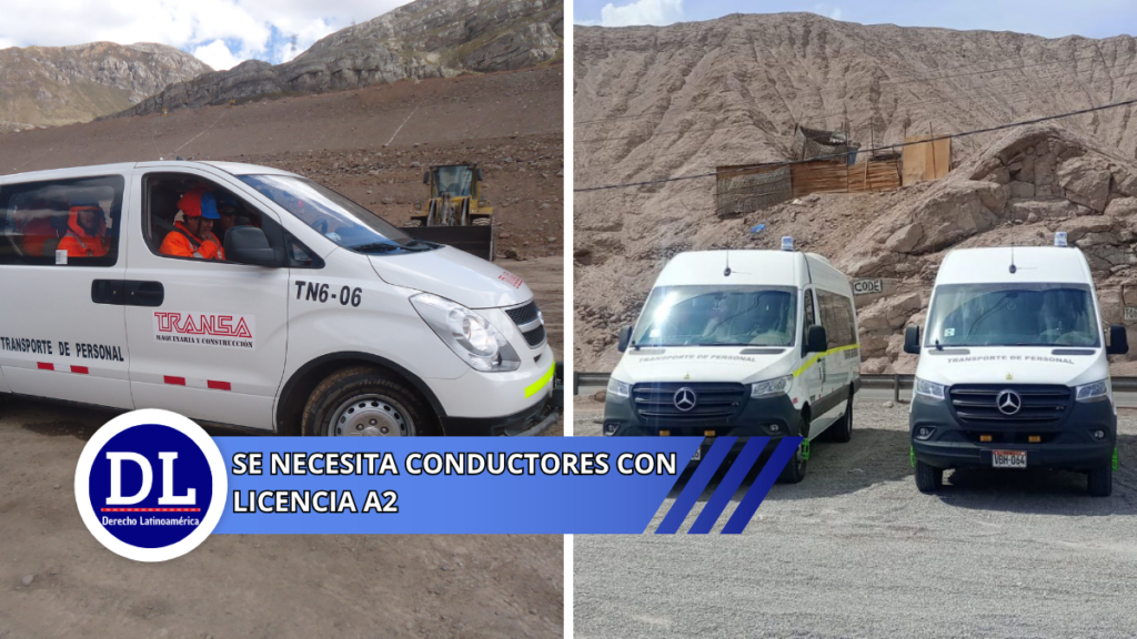 Se necesita Conductores con licencia A2