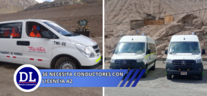 Se necesita Conductores con licencia A2