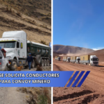 Se solicita Conductores para convoy minero