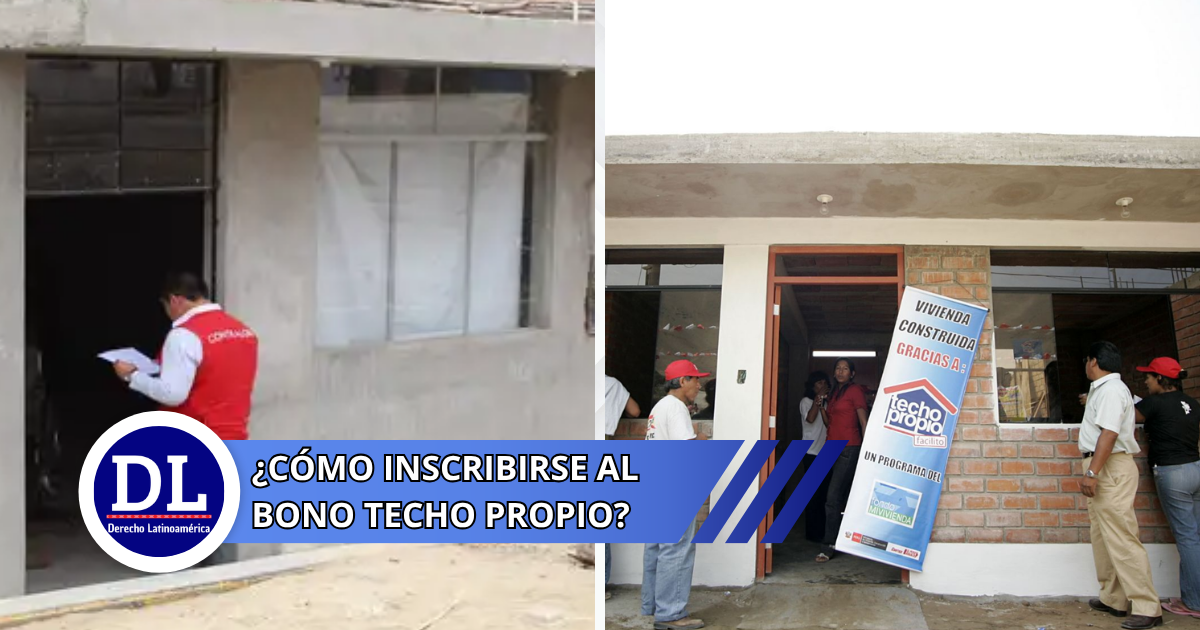 inscribirse al bono techo propio