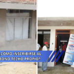 inscribirse al bono techo propio