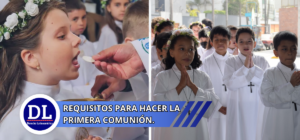 requisitos para hacer la Primera Comunión