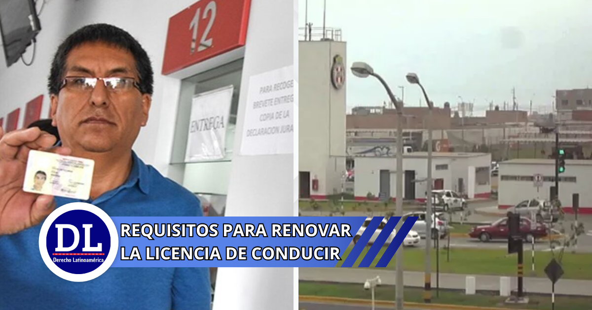requisitos para renovar la licencia de conducir