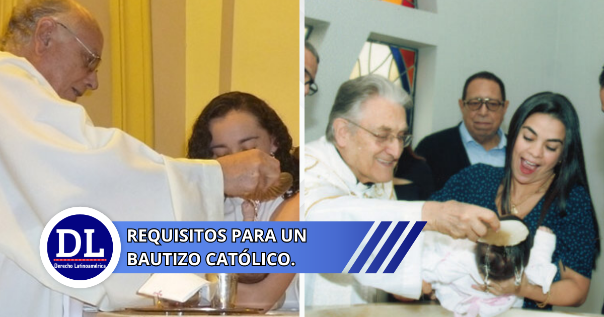 requisitos para un bautizo Católico