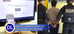saber si una persona tiene orden de captura