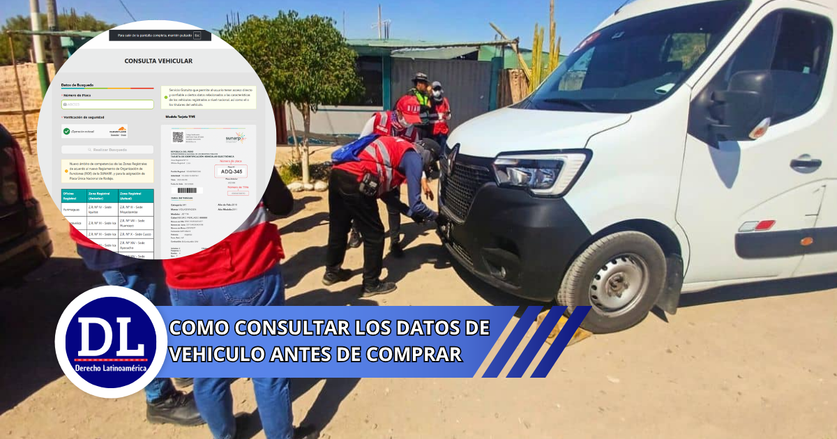 COMO CONSULTAR LOS datos de vehiculo antes de comprar