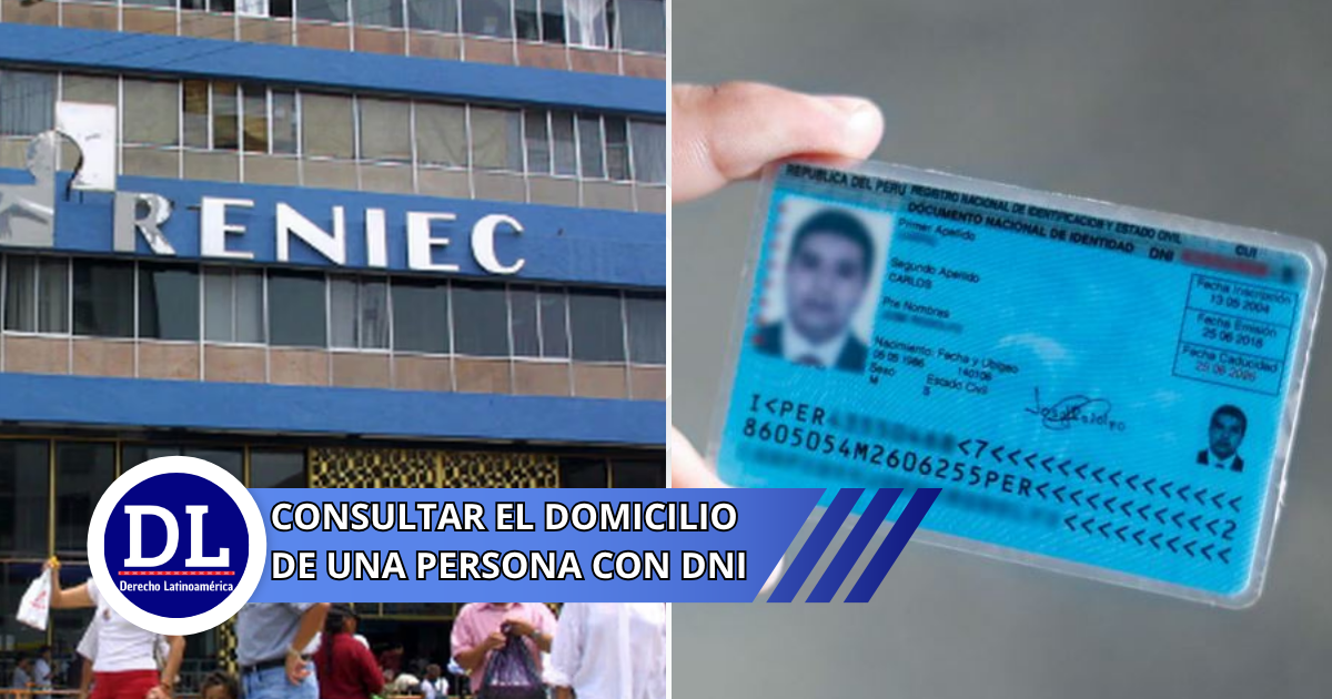 Consultar el domicilio de una persona con DNI