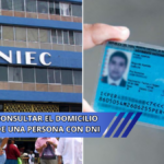 Consultar el domicilio de una persona con DNI