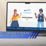 Consultar local de votación para la segunda vuelta