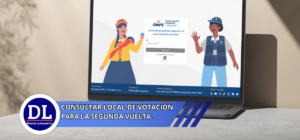 Consultar local de votación para la segunda vuelta