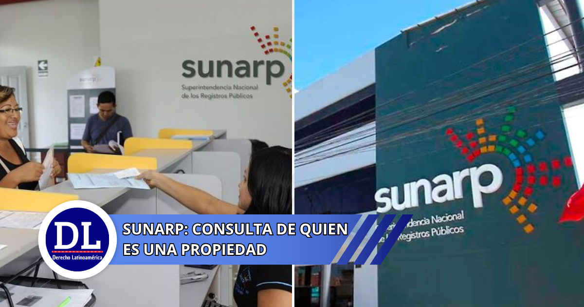 SUNARP: consulta de quien es una propiedad