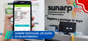 SUNARP vehicular ¿De quién es un automovil