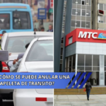 ¿Cómo se puede anular una papeleta de transito?