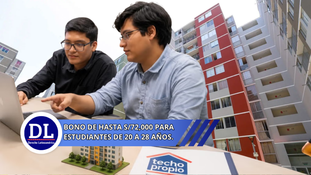 Bono de hasta 72k para estudiantes de 20 a 28 años