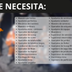 PEGAMA INGENIEROS REQUIERE PERSONAL