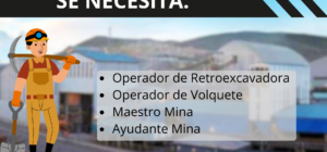 PERSONAL PARA UNIDAD MINERA EL BROCAL