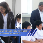 bono para docentes y auxiliares del Minedu