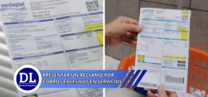 presentar un reclamo por cobros excesivos en servicios