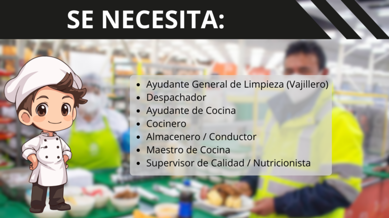 APC requiere personal para campamentos mineros