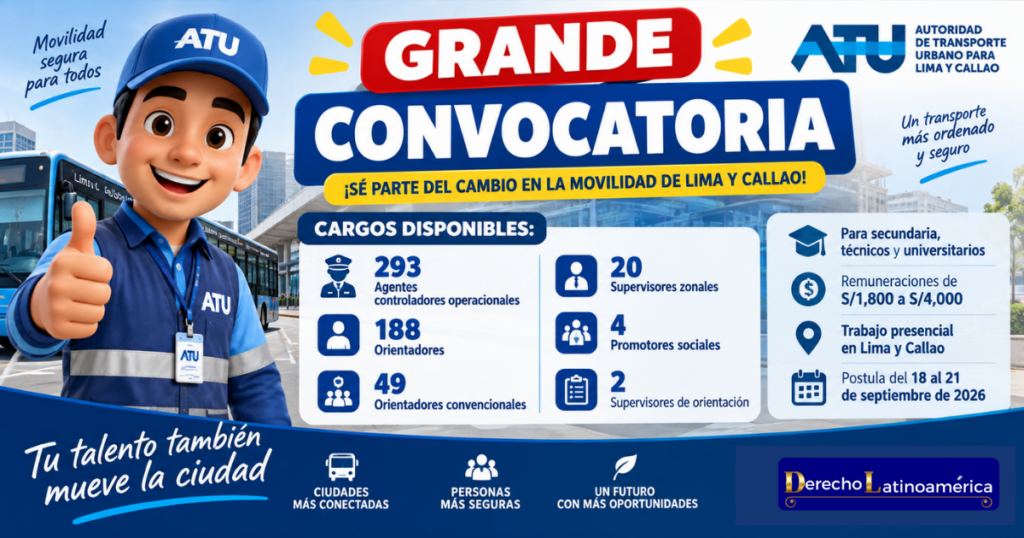 ATU requiere 556 agentes