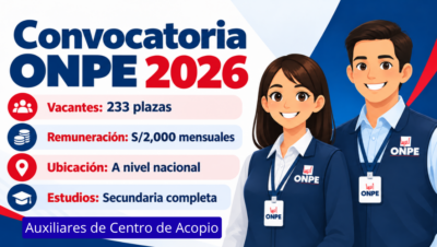 Auxiliares de Centro de Acopio