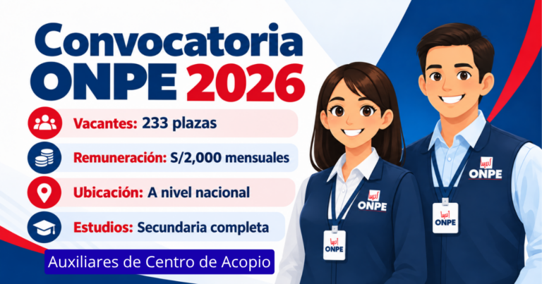 Auxiliares de Centro de Acopio