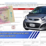 Balotario de preguntas mtc para licencia a1