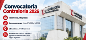 CONVOCATORIA PARA LA CONTRALORÍA 2026