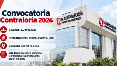 CONVOCATORIA PARA LA CONTRALORÍA 2026