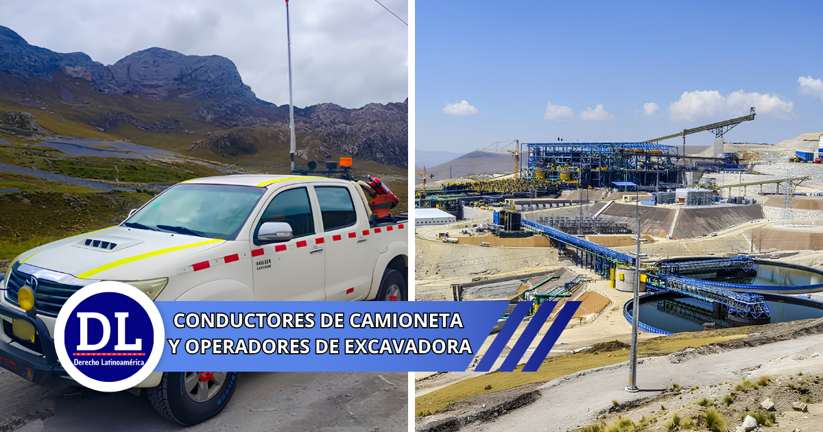 Conductores de camioneta y Operadores de excavadora