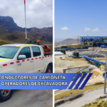 Conductores de camioneta y Operadores de excavadora