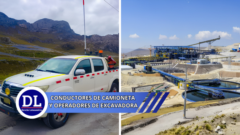 Conductores de camioneta y Operadores de excavadora