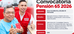 Convocatoria Pensión 65 2026