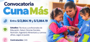 Cuna Más abre convocatoria