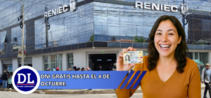 DNI gratis hasta el 4 de octubre