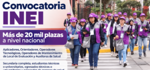 INEI convocatoria 2026 Empleos CAS