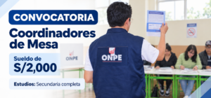 Coordinadores de Mesa