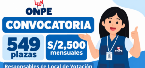 Responsables de Local de Votación