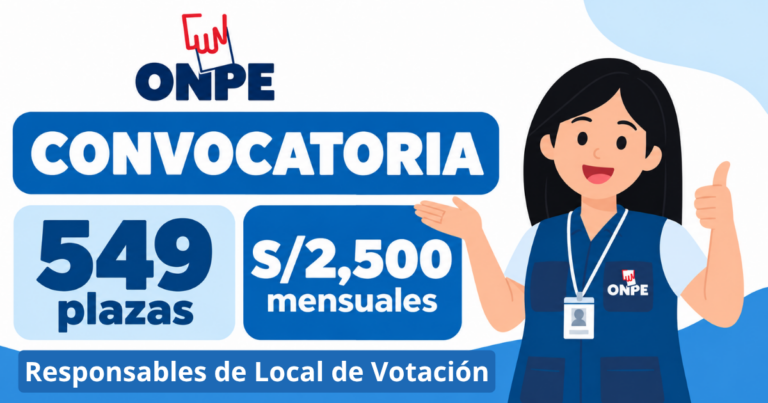Responsables de Local de Votación